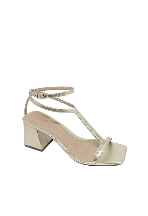 Specchio Brand Sandalia Taty Dourado
