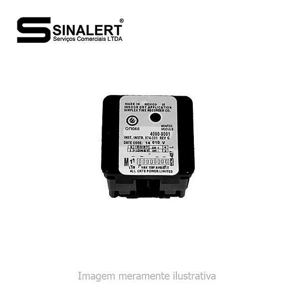 4090-9001 - Módulo Endereçável de Entrada IAM Simplex
