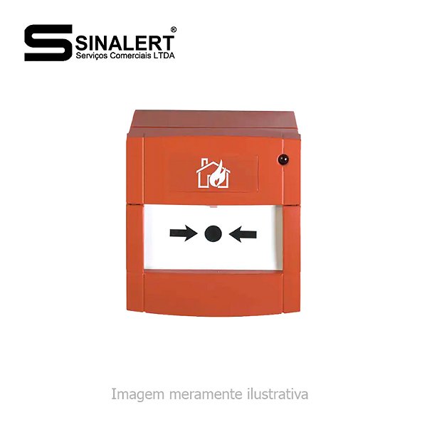 Acionador Manual Endereçável Resetável, Marca: Kilsen, Modelo: KAL455