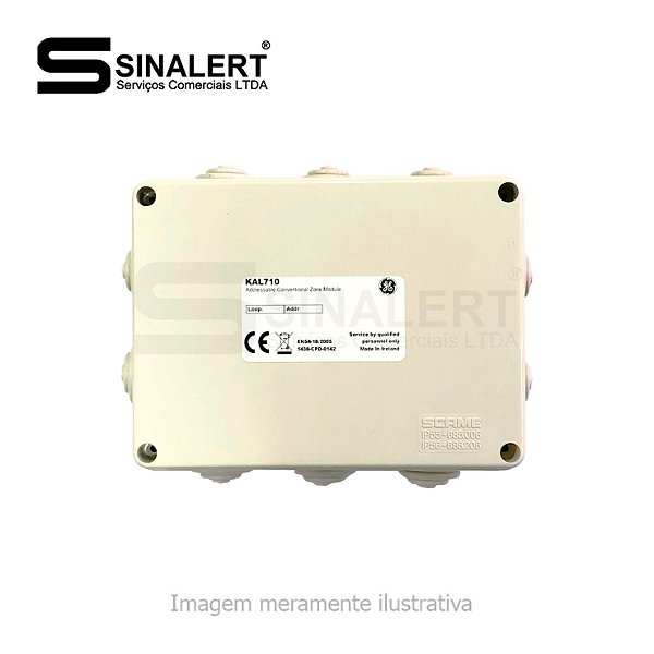 Módulo Endereçável de 1 Zona Convencional Kilsen - KAL710