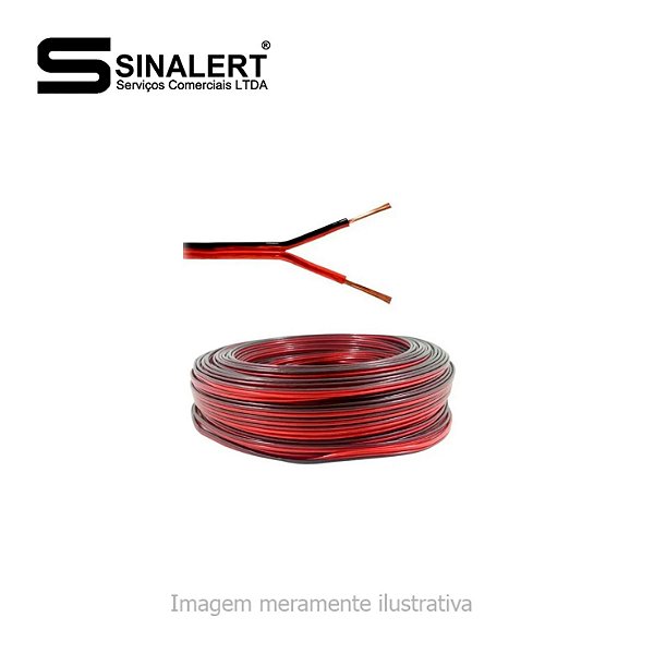 Cabo Par Trançado 2x1,50mm² (Área Externa)