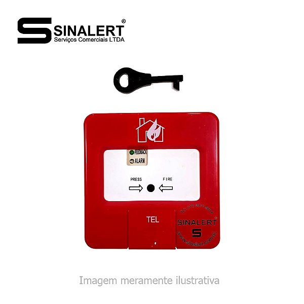 Acionador Manual Endereçável BSKY J-SAP-M/LH466