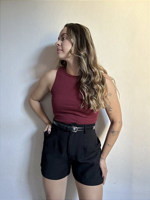CROPPED REGATA VINHO SUMMER