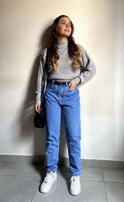 CALÇA MOM JEANS CLARO AFONSO