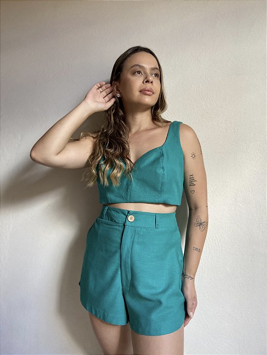 CONJUNTO VERDE ESMERALDA