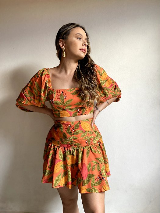 CONJUNTO FLORIDO CAMEL