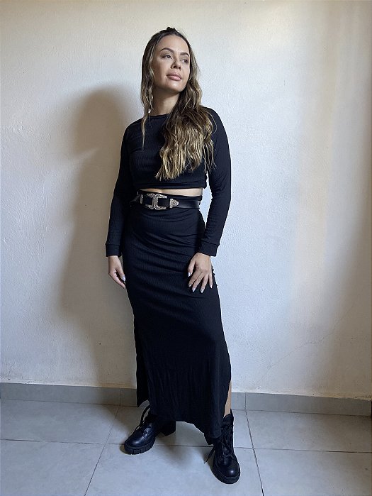 CONJUNTO PRETO SHARPE