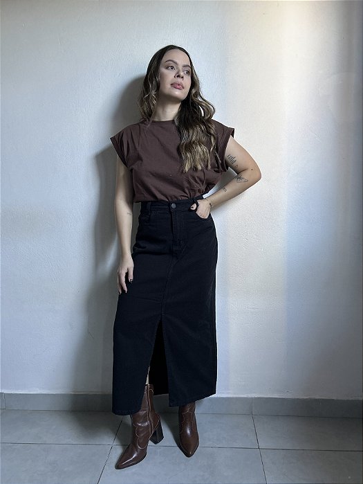 SAIA MIDI SARJA PRETA DANIELS