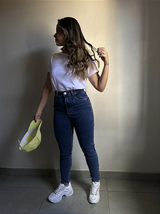 CALÇA SKINNY JEANS MÉDIO BARCELOS