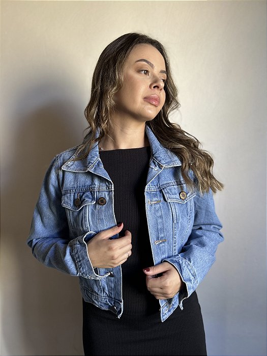JAQUETA JEANS MÉDIO RODRIGUES