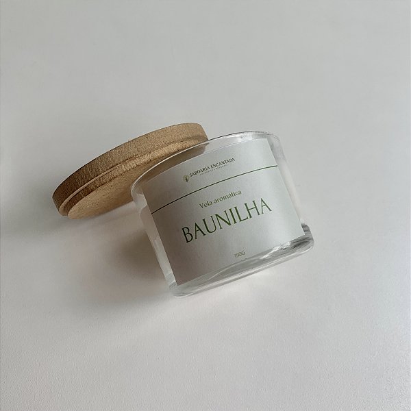 Vela aromática baunilha