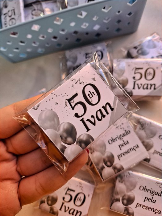25 Chicletes Personalizados