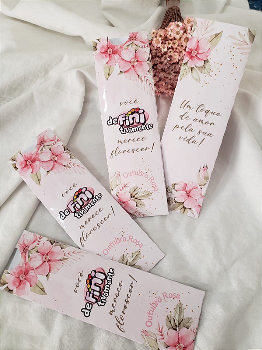 50 Capinhas para Fini 5,3x17cm - Personalizado no tema que desejar