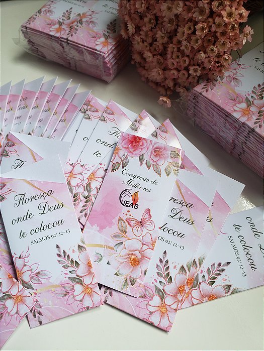 50 Capinhas para mini lixas - Outubro Rosa - NÃO ACOMPANHA LIXAS