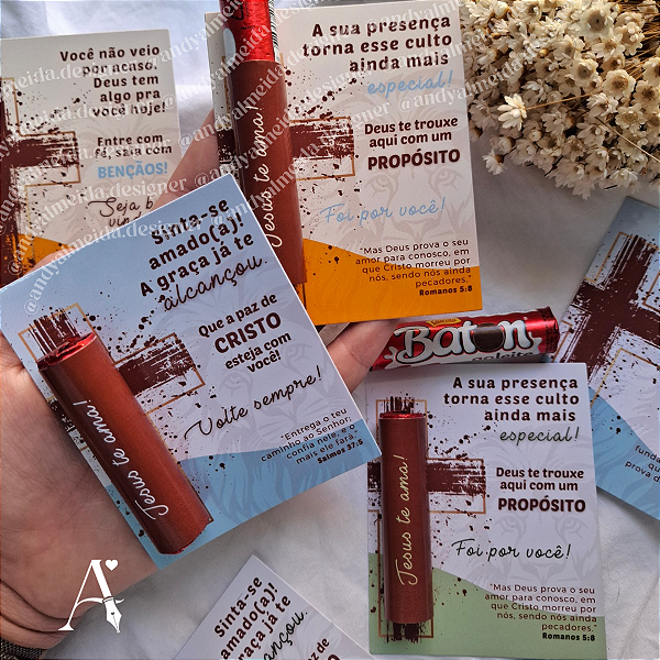 Card com Baton - Recepção de Amor