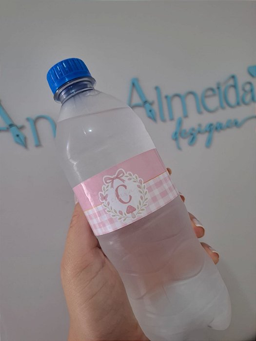 Rótulos personalizados para garrafa d'água
