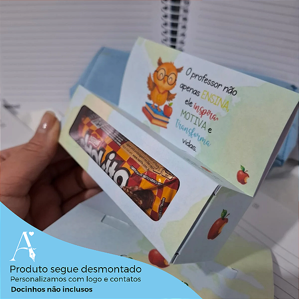 Caixinha Postal - Dia dos professores - Linha Número 1