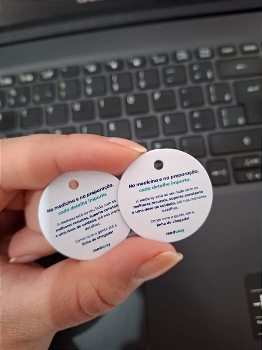 Tag 3cm redonda - Personalize no tema que desejar