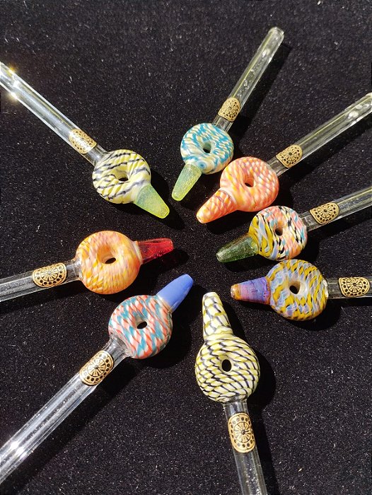 Piteira de Vidro Donuts Especial