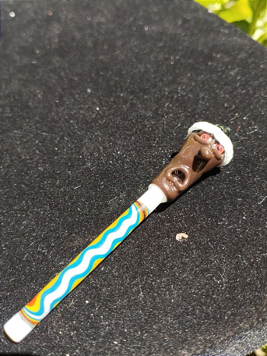 Piteira de Vidro Miniatura Gangster