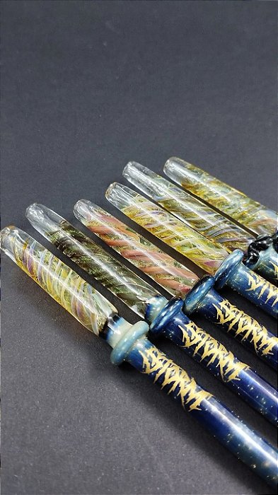 Piteira de Vidro Galaxy Twister
