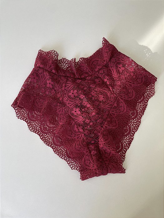 Calcinha Hot Pant Rendada