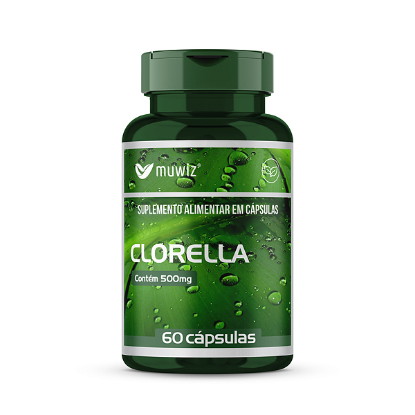 CLORELLA 500 MG MUWIZ 60 CAPS