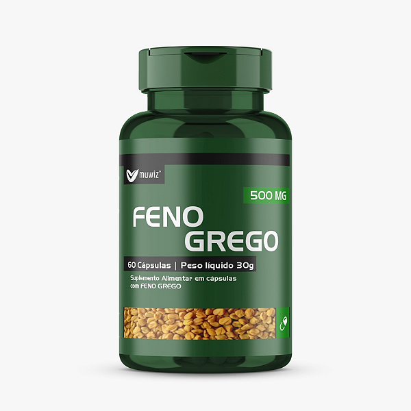 Feno Grego MUWIZ 60 Cápsulas de 500mg