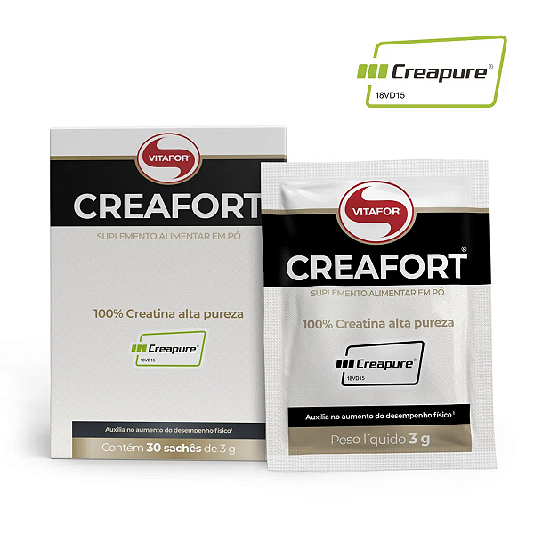 CREAFORT VITAFOR 30 Sachês Creatina Pura