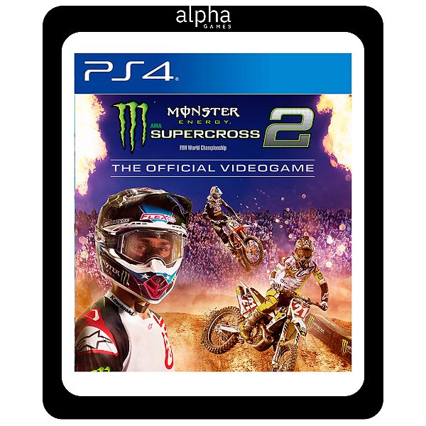 Monster Energy Supercross - The Official Videogame 2 - Ps4 - Mídia Digital