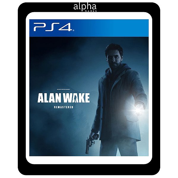 Alan Wake Remastered PS4 Mídia Digital