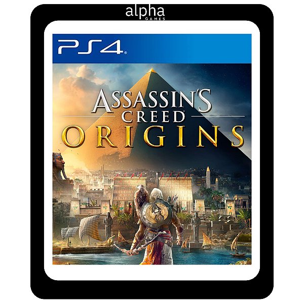 Assassins Creed Origins - PS4 - Mídia Digital
