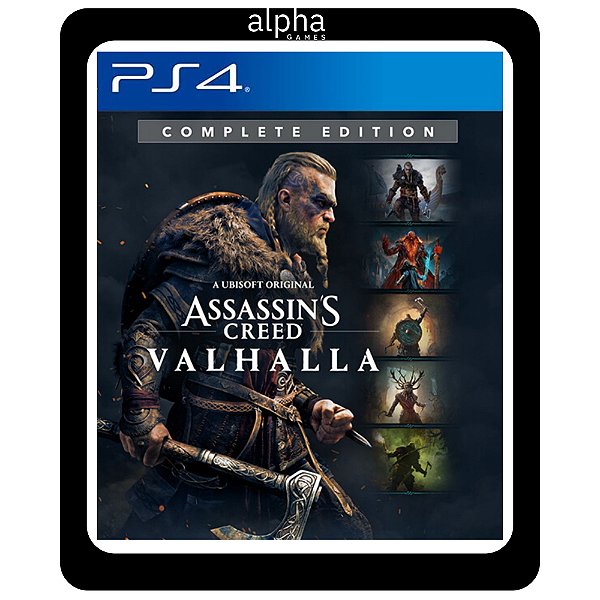 Assassin's Creed Valhalla Ultimate PS4 Mídia Digital