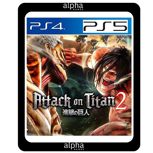 Attack On Titan 2 PS4 Mídia Digital