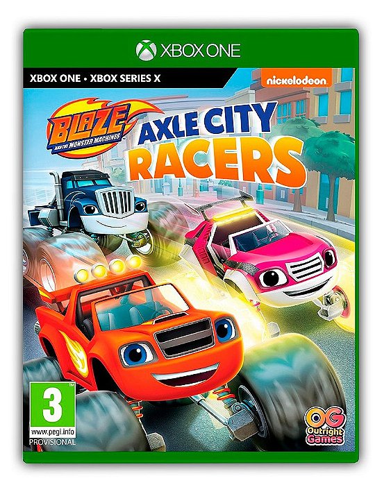 Blaze and the Monster Machines: Pilotos da Cidade Axle Xbox One Mídia Digital