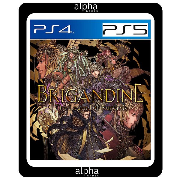 Brigandine The Legend of Runersia Ps4 Mídia Digital