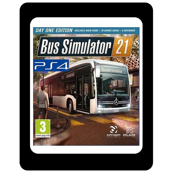 Bus Simulator 21 PS4 Mídia Digital