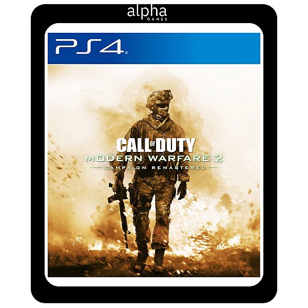 Call of Duty Modern Warfare 2 Campaign Remastered PS4 Mídia Digital