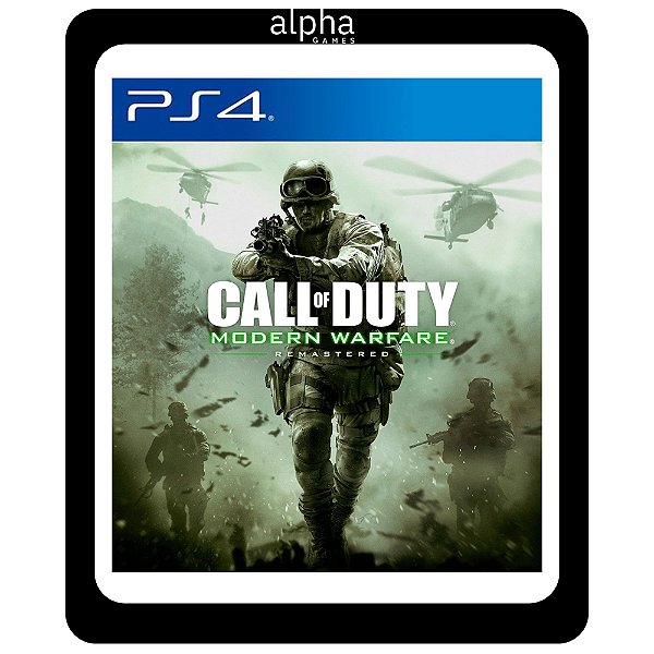 Call of Duty Modern Warfare Remastered PS4 Mídia Digital