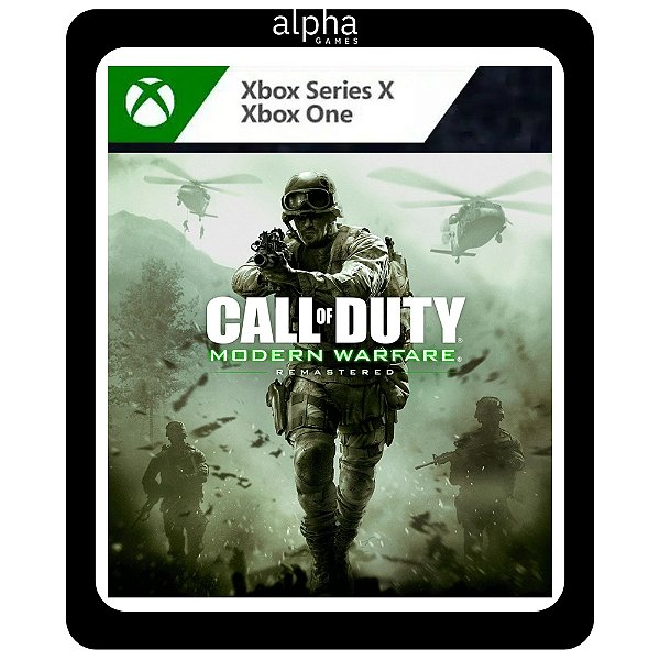 Call Of Duty: Modern Warfare Remastered Xbox One Mídia Digital