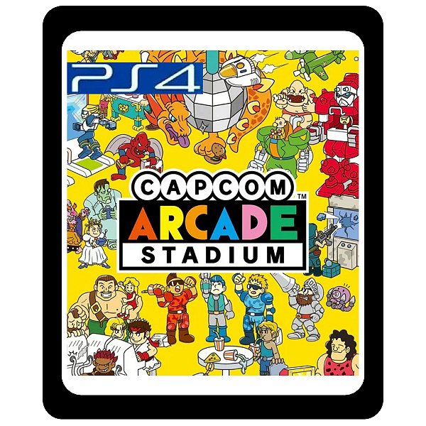 Capcom Arcade Stadium Packs 1, 2, 3 - PS4 Mídia Digital