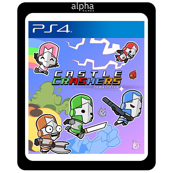 Castle Crashers Remastered PS4 Mídia Digital