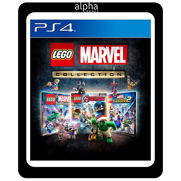 Coleção Lego Marvel - Ps4 - Mídia Digital