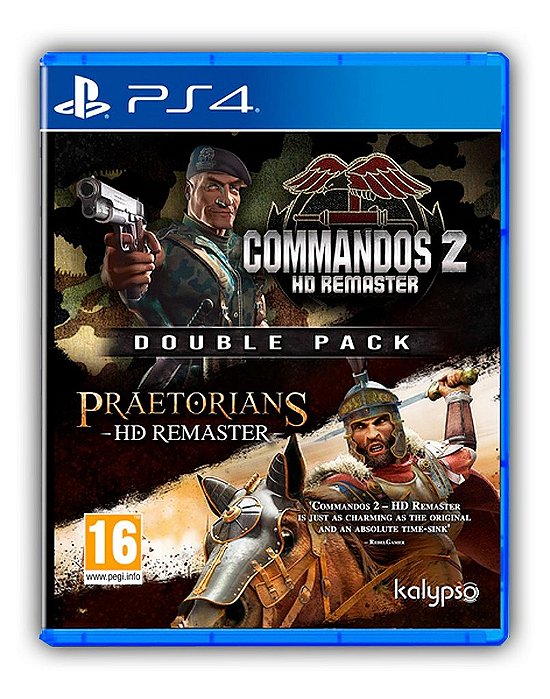 Commandos 2 & Praetorians: HD Remaster Double Pack PS4 Mídia Digital