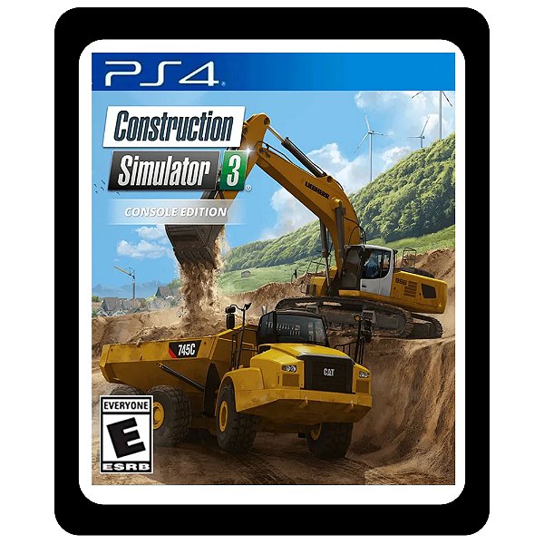 Construction Simulator 3 Console Edition Ps4 Mídia Digital