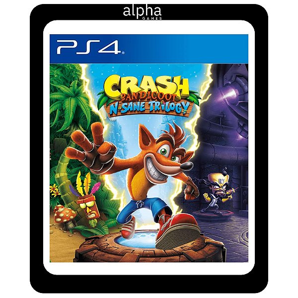Crash Bandicoot N. Sane Trilogy - Ps4 - Mídia Digital
