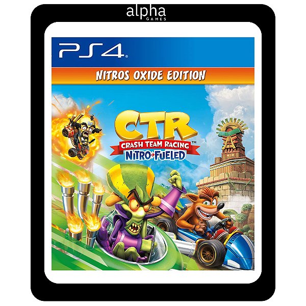 Crash Team Racing Nitro-Fueled Nitros Oxide Edition Ps4 Mídia Digital