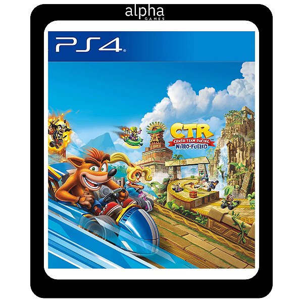 Crash Team Racing Nitro Fueled PS4 Mídia Digital