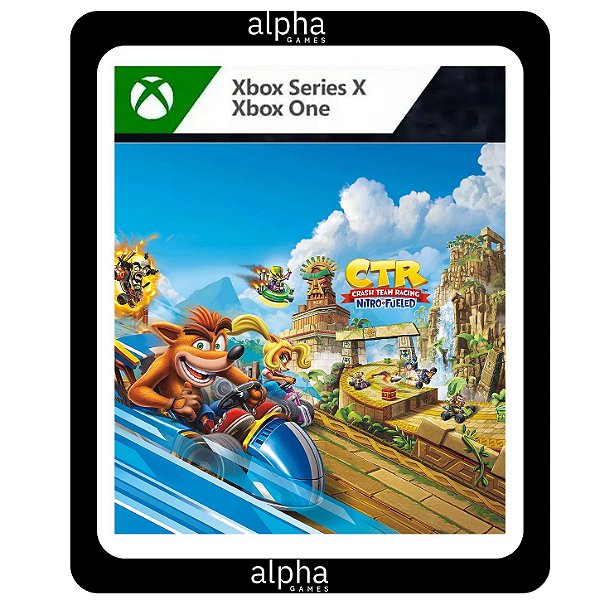 Crash Team Racing Nitro-Fueled Xbox One Mídia Digital