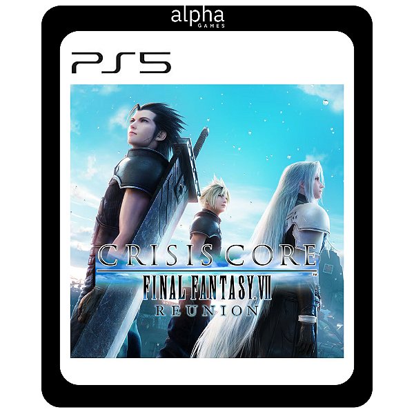 Crisis Core Final Fantasy vii Reunion Ps5 Mídia Digital
